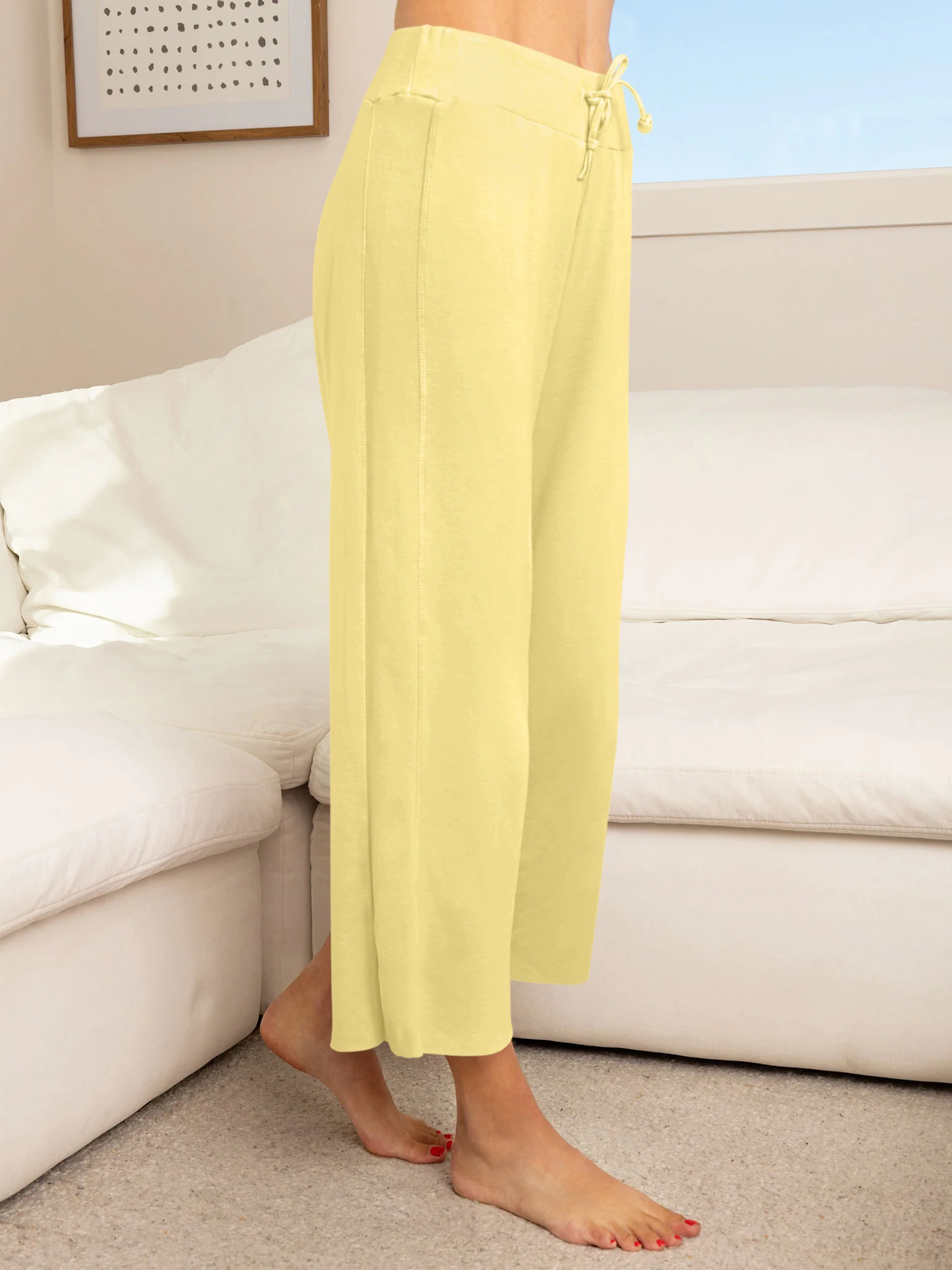 Lush Fleece Cropped Pant - Image 10