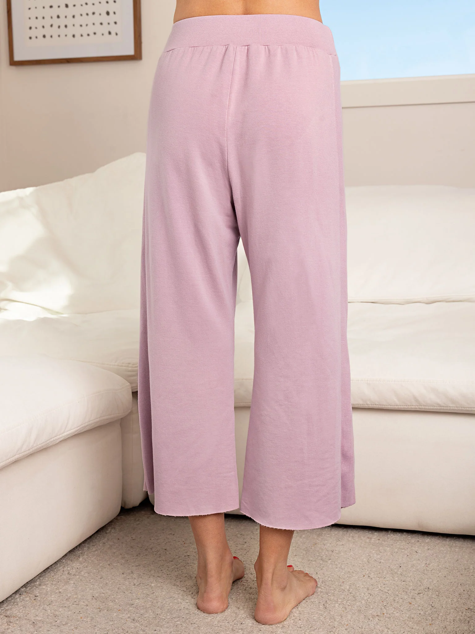 Lush Fleece Cropped Pant - Image 4