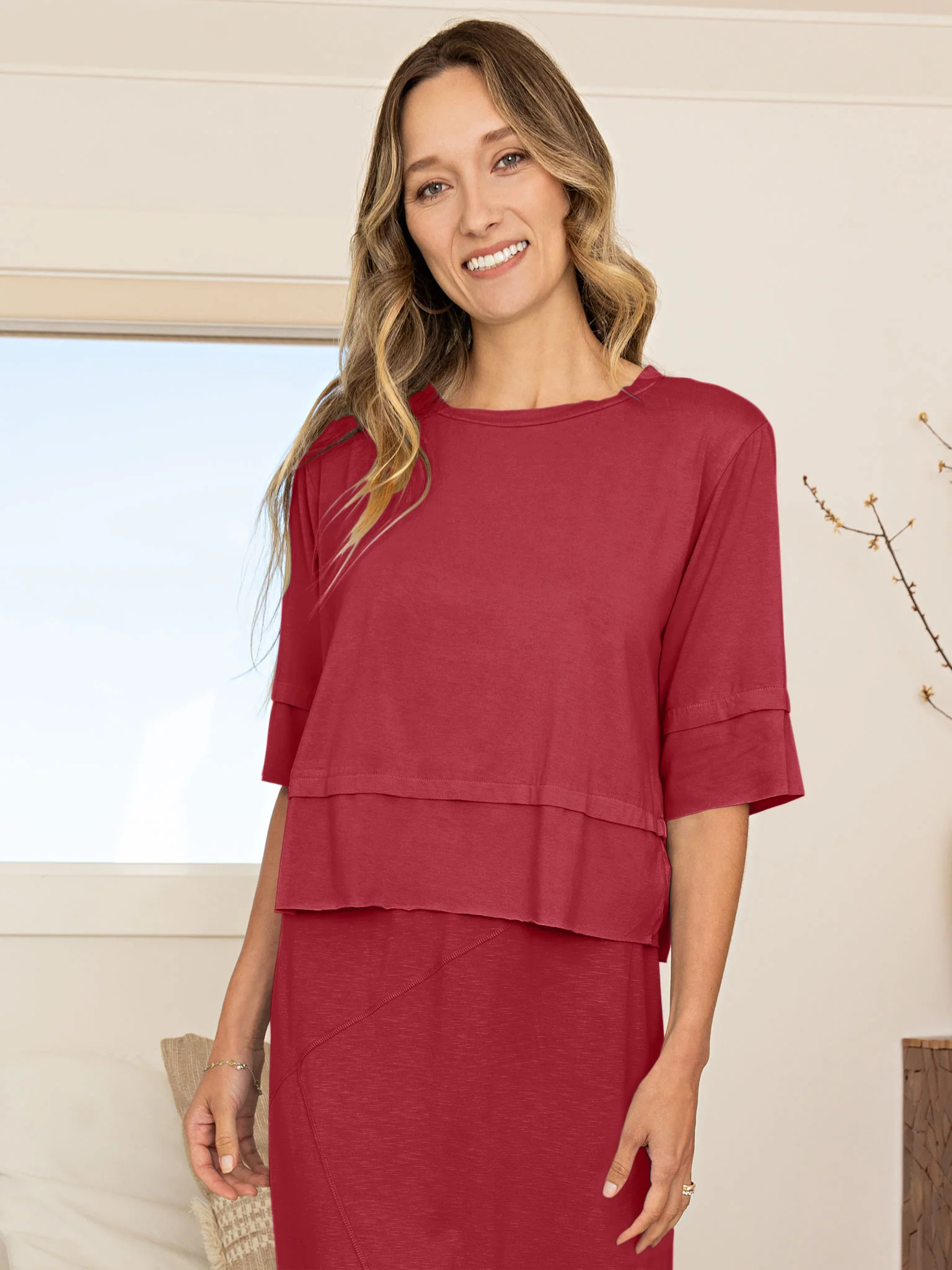 Overlap Hem Top - Image 14