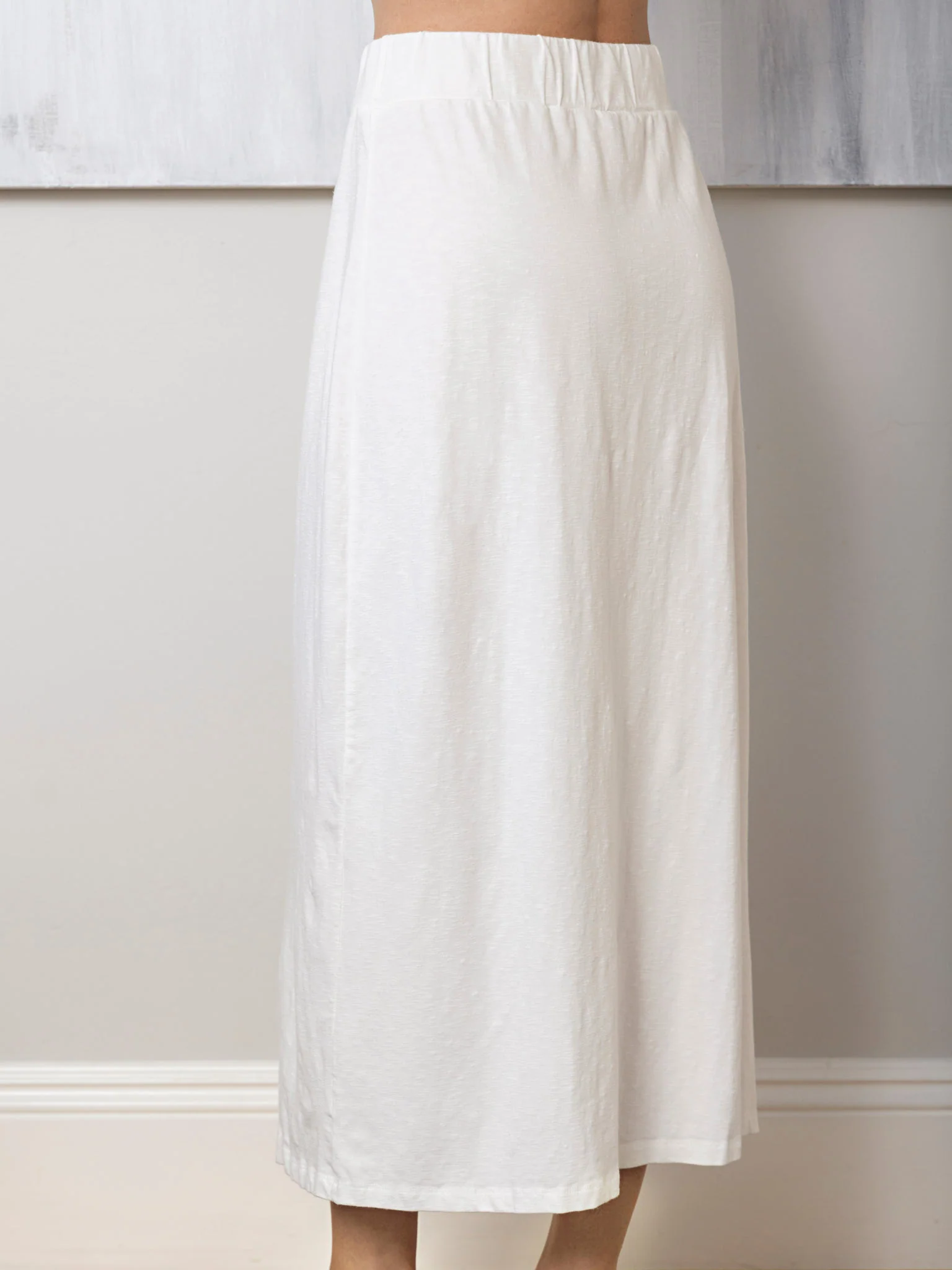 Seamed Ankle Skirt - Image 4