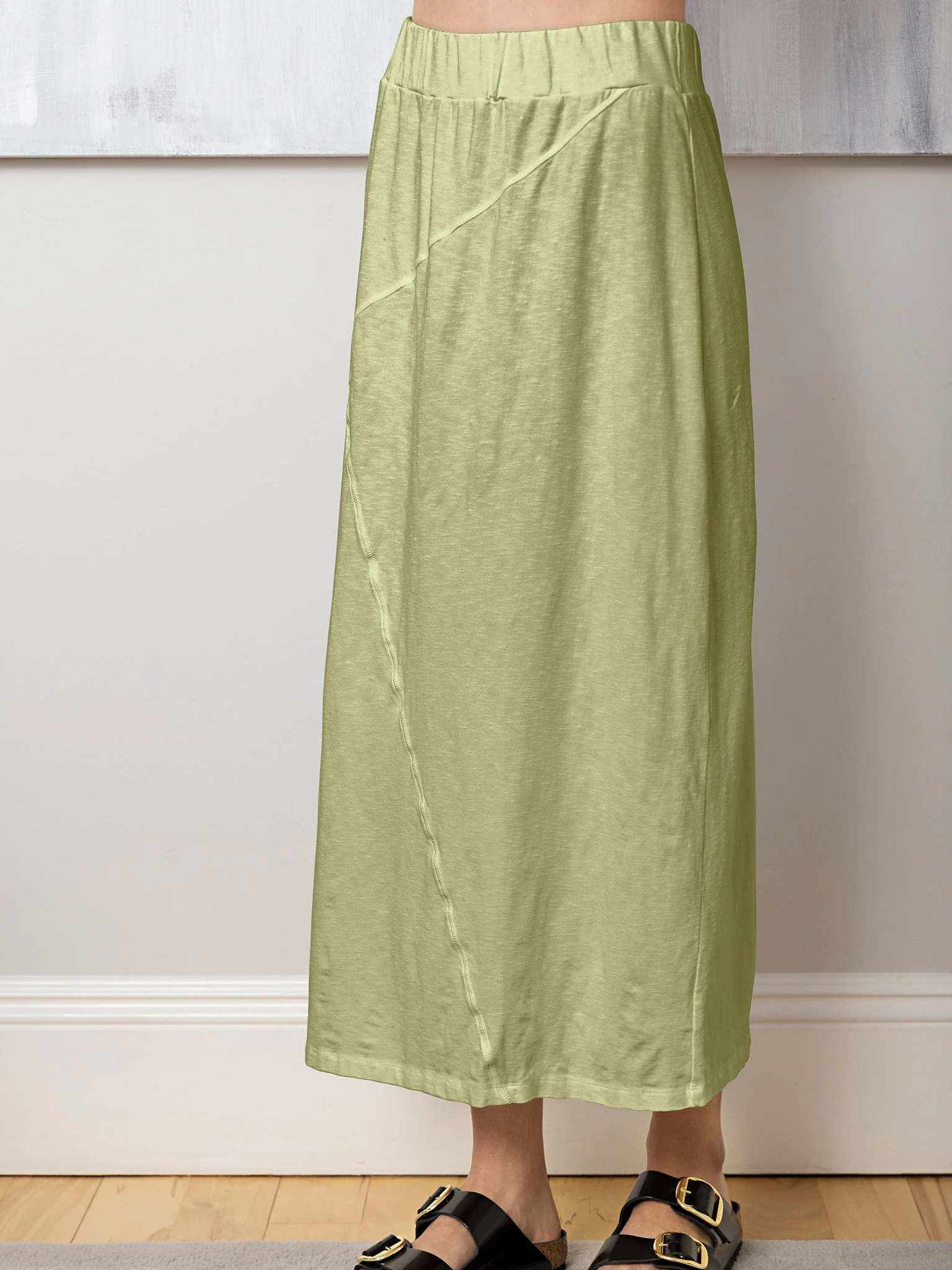 Seamed Ankle Skirt - Image 8